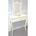 Cream Mirror On Stand/Dressing Table Mirror, Shabby Chic Bedroom Furniture